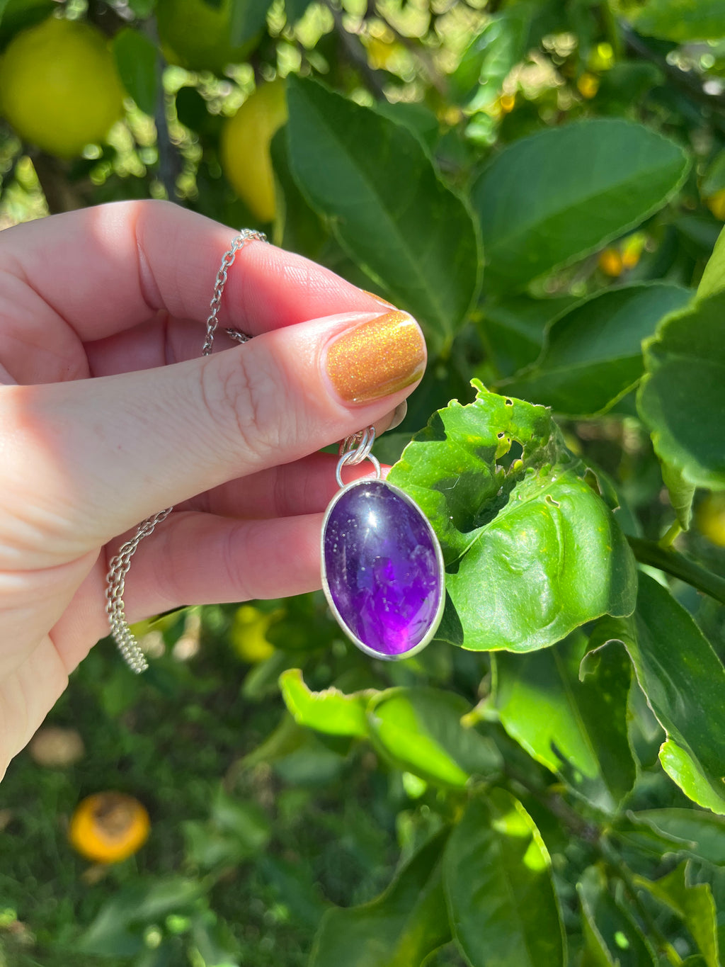 Amethyst Pendant